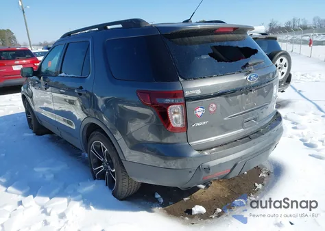 2015 Ford Explorer Sport z USA, uszkodzony, nr VIN 1FM5K8GT4FGA84172